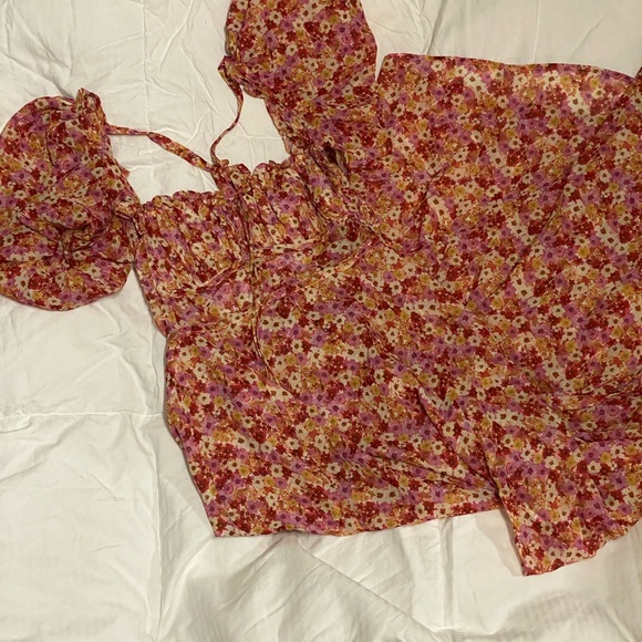 FOR LOVE AND LEMONS FELICIA MIDI DRESS - Picture 6 of 6